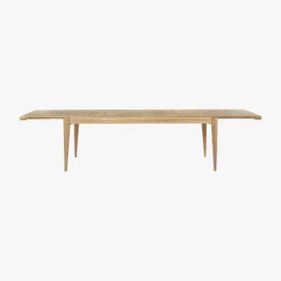 Made in Design S-table Extending table - / 1951 reissue - / 220 to 320 cm - 6 to 10 people by Gubi Natural wood