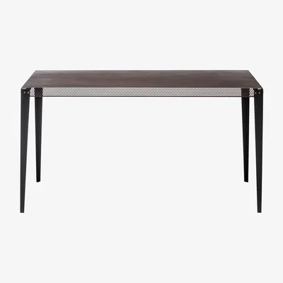 Made in Design Nizza Rectangular table - 140 x 90 cm by Diesel with Moroso Black/Copper