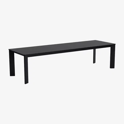 Made in Design Chisel 30 Rectangular table wood black / 300 x 95 cm - Hay