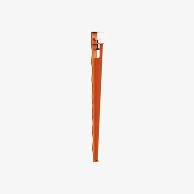 Made in Design Base, legs metal orange With Vague by Uchronia vise mount / H 75 cm - For creating tables and Desks - TIPTOE