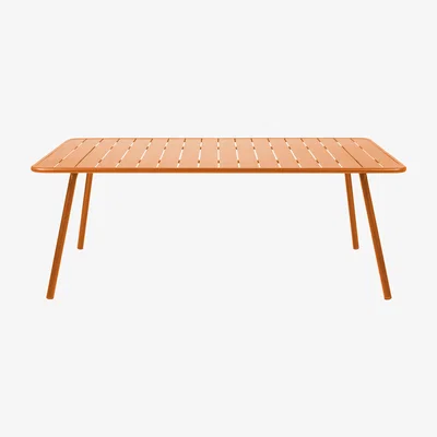 Made in Design Luxembourg Rectangular table - rectangular - 8 persons - L 207 cm by Fermob Orange