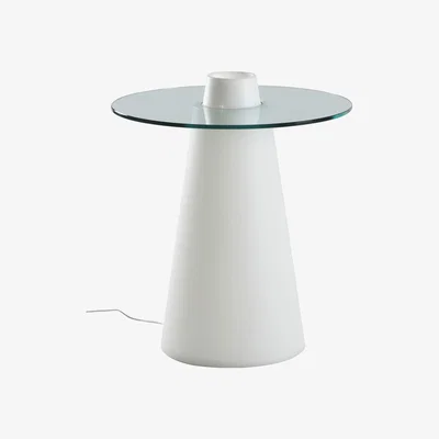 Made in Design Peak Luminous table by Slide White