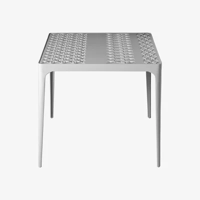 Made in Design Sunrise Square table - 80 x 80 cm by Driade White