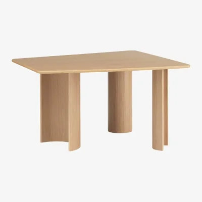 Made in Design Re-Norm Rectangular table natural wood / 130 x 120 cm - Muuto