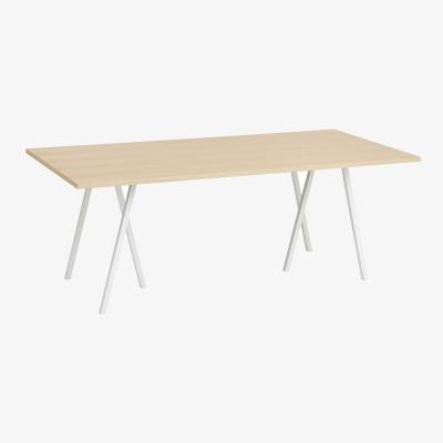 Made in Design Loop Rectangular table natural wood / 200 x 92.5 cm - Hay