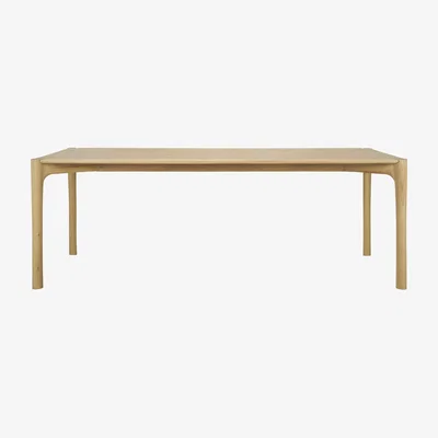 Made in Design PI Rectangular table natural wood / 220 x 95 cm - sleeps 8 - Ethnicraft