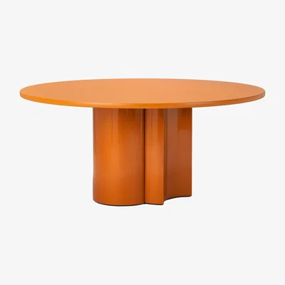 Made in Design Bol Round table wood brown / Ø 160 cm - Zanotta