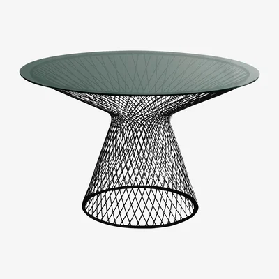 Made in Design Heaven Round table - Ø 120 cm by Emu Black