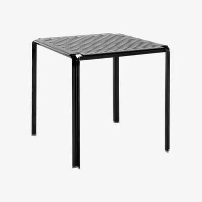 Made in Design Ami Ami Square table by Kartell Black