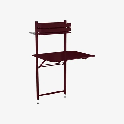 Made in Design Balcon Bistro Foldable table - / Foldable - 77 x 64 cm by Fermob Red