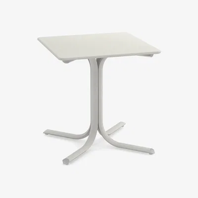 Made in Design System Square table - / 70 x 70 cm by Emu White