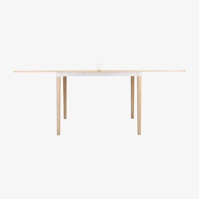 Made in Design Double up Extending table - L 95 to 192 cm by Bolia White/Natural wood
