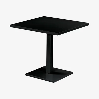 Made in Design Round Square table by Emu Black