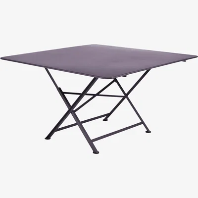 Made in Design Cargo Foldable table - 128 x 128 cm by Fermob Purple