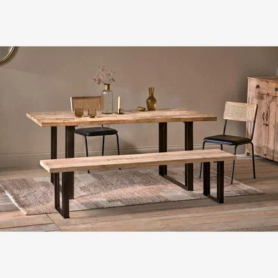 Nkuku nkuku Fia Dining Table | Tables | Natural Mango Wood