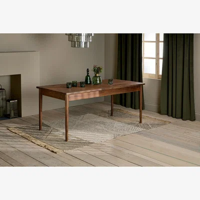 Nkuku Nkuku Anbu Acacia Dining Table | Tables | Washed Walnut | Large
