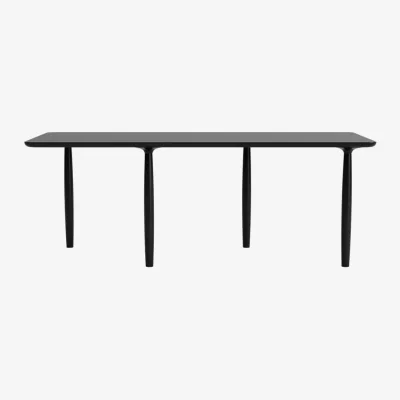 Nordic Nest NORR11 Oku dining table 200 cm Black oak
