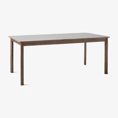 Nordic Nest &Tradition Patch HW1 dining table Griogo londra. smoked  oiled oak stand