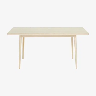Nordic Nest Stolab Miss Holly table 175x82 + 2 extension pieces 2x50 cm Birch light matt lacquer