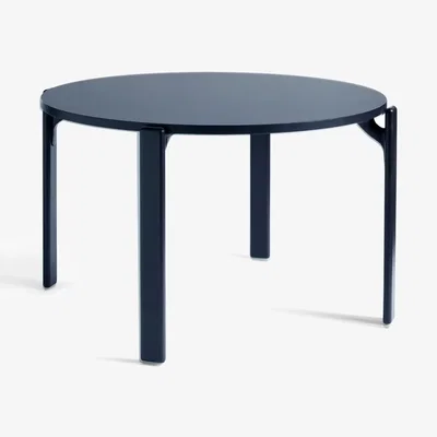 Nordic Nest HAY Rey dining table Ø128 cm deep blue