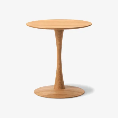 Nordic Nest Fredericia Furniture ND106 Trisse dining table Oiled oak Ø68x73 cm