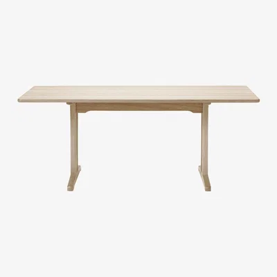 Nordic Nest Fredericia Furniture C18 Shaker Table dining table Soap-treated oak 180x90cm