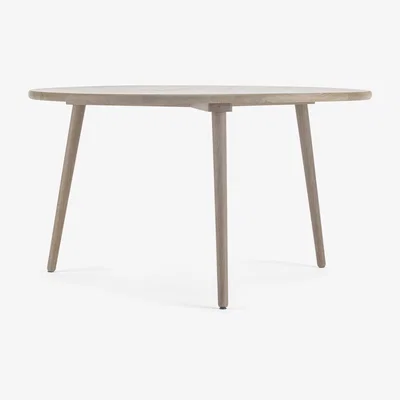 Nordic Nest Stolab Miss Tailor dining table round Ø130 cm Oak white oiled