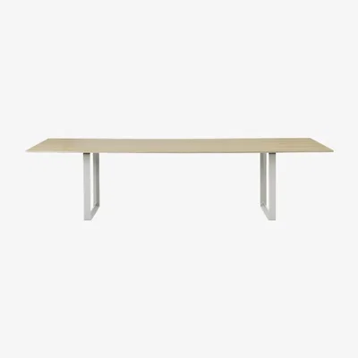 Nordic Nest Muuto 70/70 dining table 295x108 cm Oak veneer-Plywood-Grey