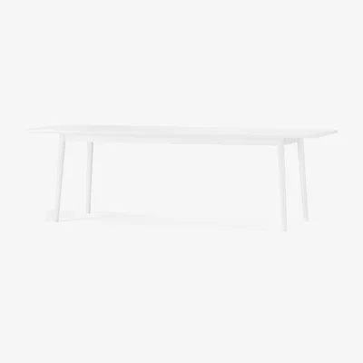 Nordic Nest Stolab Miss Holly dining table. 235x82 cm Birch 21 white