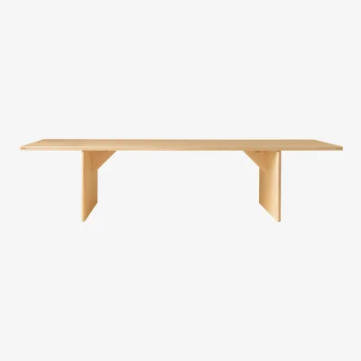 Nordic Nest Vaarnii 012 Kolmio Dining Table table Matte oil-waxed pine 305x99x72 cm