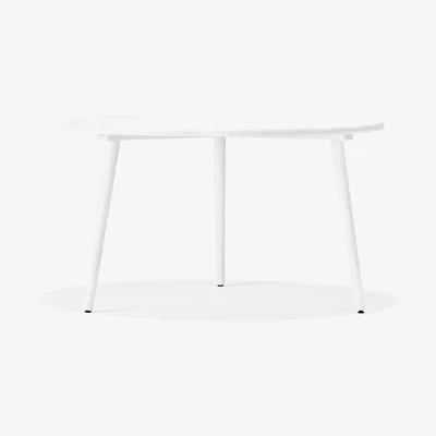 Nordic Nest Stolab Miss Tailor dining table round Ø130 cm White 21 täckande. fixed disk