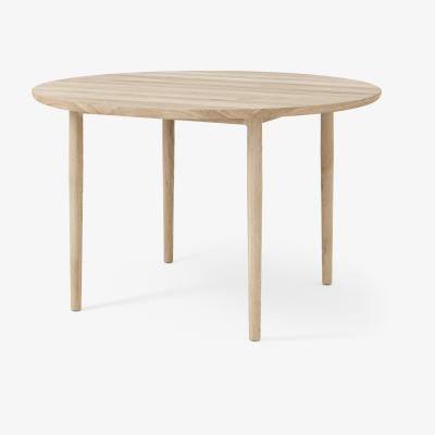 Nordic Nest Brdr. Krüger Arv dining table Ø120 cm White oiled oak