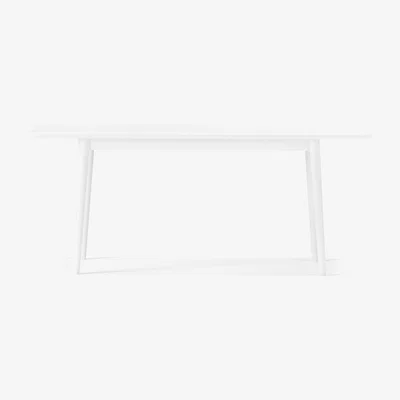 Nordic Nest Stolab Miss Holly table 175x100 + 2 extension piece 2x50 cm Birch 21 white