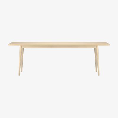 Nordic Nest Stolab Miss Holly table 235x82 + 1 extension piece 50 cm Birch natural oil