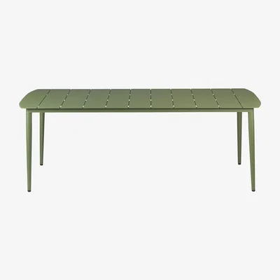 Nordic Nest 1898 Marsala dining table 100x208 cm Green
