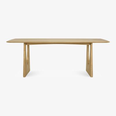 Nordic Nest Ethnicraft Geometric dining table Oak 220x100 cm