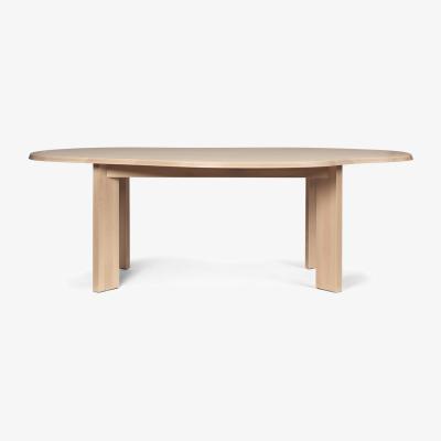 Nordic Nest ferm LIVING Tarn dining table 118.5x220 cm White Oiled Beech