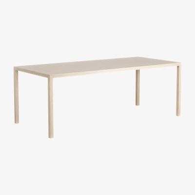 Nordic Nest Swedese Bespoke table 90x200 cm Oak white pigment