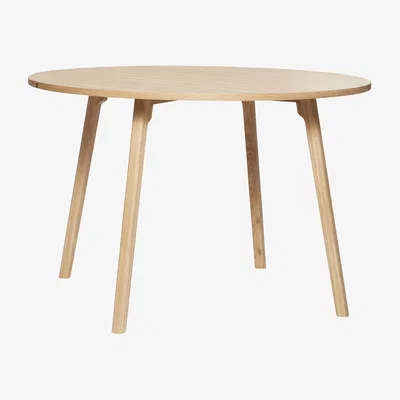 Nordic Nest Hübsch Dining table round Ø115 cm Nature