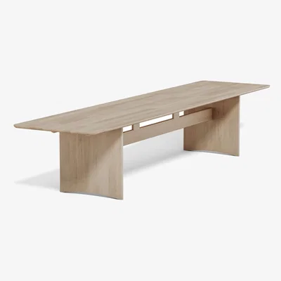 Nordic Nest Stolab Alt table 90x385 cm oak Light matte lacquer