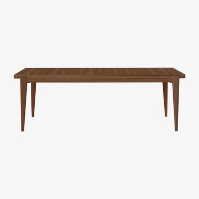 Nordic Nest Gubi S-table dining table American walnut. extendable