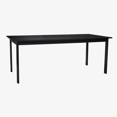 Nordic Nest Hübsch Dapper dining table 95x195 cm Black