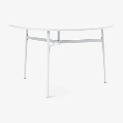 Nordic Nest Normann Copenhagen Union dining table Ø 120 cm White