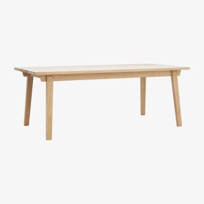 Nordic Nest Normann Copenhagen Slice dining table Oak soap. 3-disks