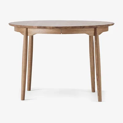 Nordic Nest Stolab Carl dining table fixed disc (cannot dismantle) Ø115 cm Oak - natural oil