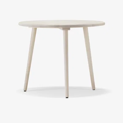 Nordic Nest Stolab Miss Tailor round dining table Birch light matt lacquer-fixed disc