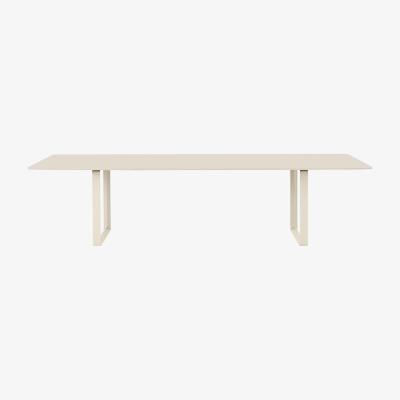 Nordic Nest Muuto 70/70 dining table 295x108 cm Sand laminate-Plywood-Sand