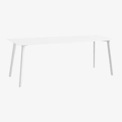 Nordic Nest HAY CPH210 Deux 2.0 table 75x200 cm Pearl white water based-beech