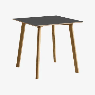 Nordic Nest HAY CPH210 Deux 2.0 table 75x75 cm Stone grey-lacquered oak