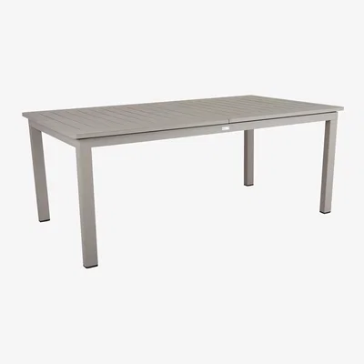 Nordic Nest Brafab Lomma extendable dining table Khaki 194-312 cm